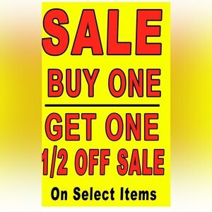 Today & Tomorrow Only- Buy 1 Home Item & Get 2nd one 1/2 off Details Below